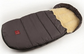 Конверт Lenny меховой с 2 молниями, цвет – antrazit (Kaiser, 4011863425028)